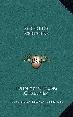 Scorpio: Sonnets (1907) 1164237551 Book Cover