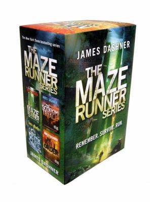 The Maze Runner Series (4-Book) 0385388896 Book Cover