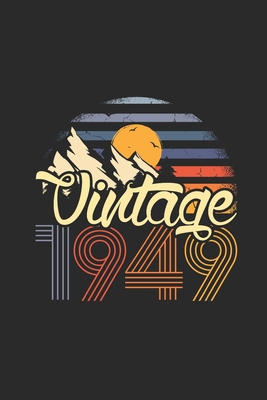 Vintage 1949: Dotted Bullet Notebook (6" x 9" -... 1704744105 Book Cover