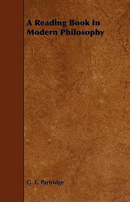 A Reading Book In Modern Philosophy 1444691007 Book Cover