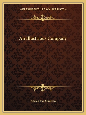 An Illustrious Company 1163697915 Book Cover