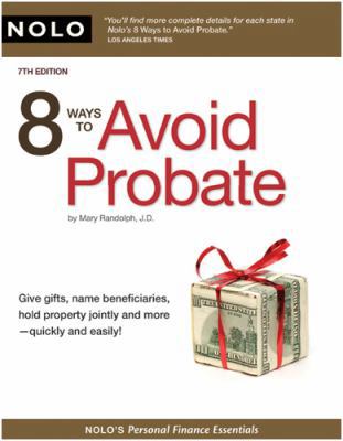 8 Ways to Avoid Probate 1413308570 Book Cover