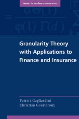 Granularity Theory with Applications to Finance... 1107662885 Book Cover