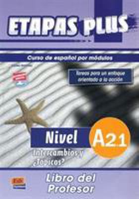 Etapas Plus A2.1 Libro del Profesor. Intercambi... 8498482275 Book Cover