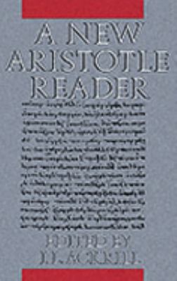 New Aristotle Reader B008XZXYPW Book Cover