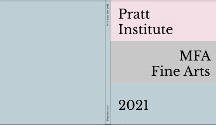 Pratt Institute, MFA Fine Arts 2021