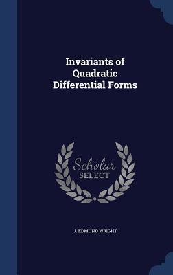 Invariants of Quadratic Differential Forms 1296890015 Book Cover