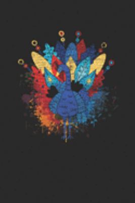 Colorful Peacock: Peacocks Notebook, Blank Lined (6" x 9" - 120 pages) ~ Animal Themed Notebook for Daily Journal, Diary, and Gift