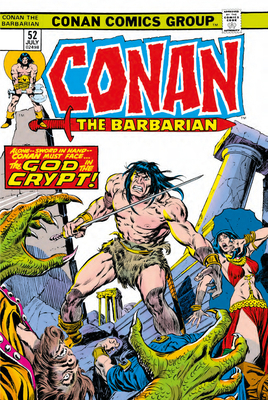 Conan the Barbarian: The Original Comics Omnibu... 1787744051 Book Cover