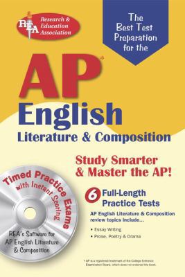 English Literature & Composition [With CDROM] 0878911294 Book Cover