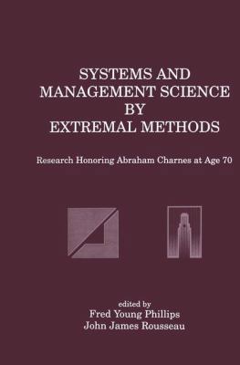 Systems and Management Science by Extremal Meth... 1461365996 Book Cover