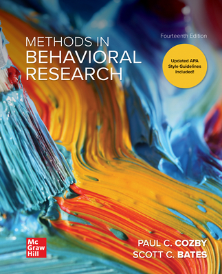 Methods in Behavioral Research 1260205584 Book Cover