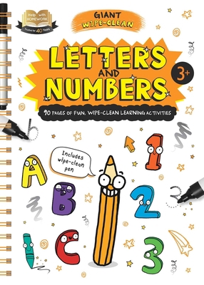 Help with Homework Letters & Numbers-Giant Wipe... 1837717559 Book Cover