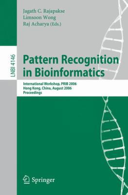 Pattern Recognition in Bioinformatics: Internat... 3540374469 Book Cover