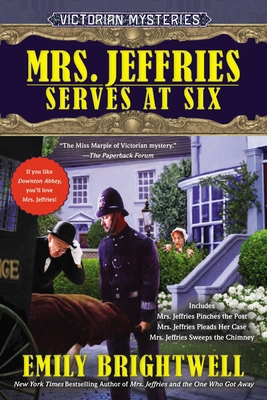 Mrs. Jeffries Serves at Six 0425277518 Book Cover