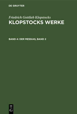 Der Messias, Band 2 [German] 3112342933 Book Cover