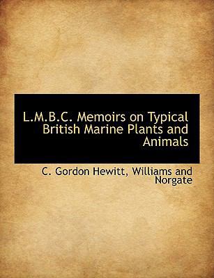 L.M.B.C. Memoirs on Typical British Marine Plan... 1140265881 Book Cover