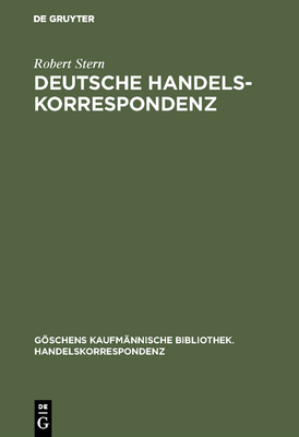 Deutsche Handelskorrespondenz [German] 3111041956 Book Cover