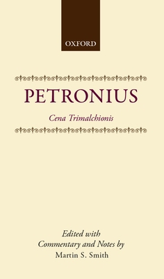 Cena Trimalchionis 0198144598 Book Cover