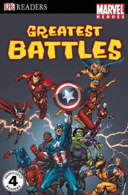 Marvel Hereos: Greatest Battles 1436435013 Book Cover