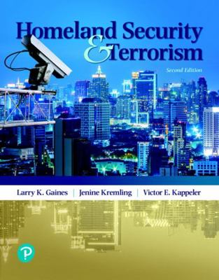 Homeland Security and Terrorism 0134549171 Book Cover