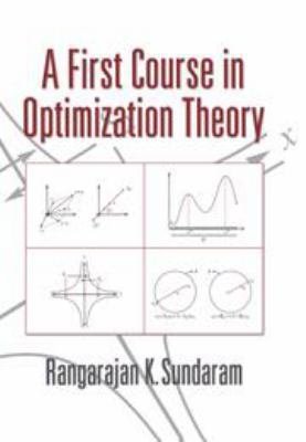 A First Course in Optimization Theory 0511804520 Book Cover