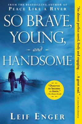 So Brave, Young, and Handsome (Thorndike Press ... [Large Print] 1410408167 Book Cover