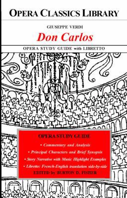 Giuseppe Verdi DON CARLOS Opera Study Guide wit... 0984559914 Book Cover