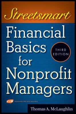 Streetsmart Financial Basics for Nonprofit Mana... 0470414995 Book Cover