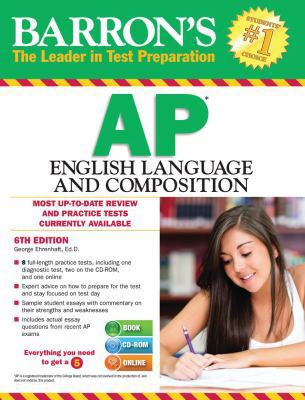 Barron's AP English Language and Composition [W... 1438075154 Book Cover