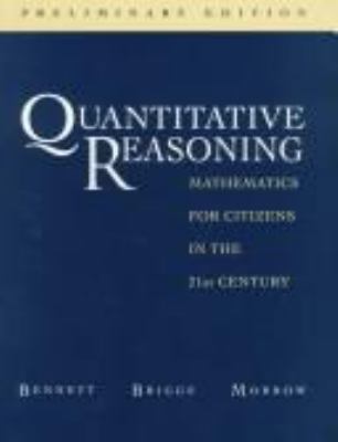 Quantitative Reasoning: Mathematics for Citizen... 0201765543 Book Cover