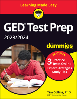 GED Test Prep 2023 / 2024 for Dummies with Onli... 1119989094 Book Cover
