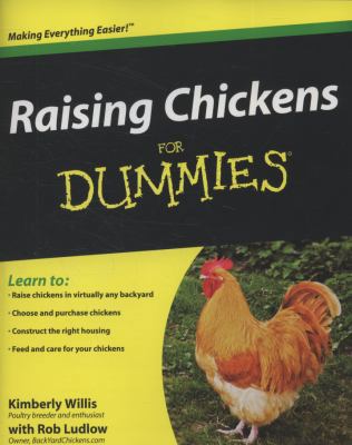 Raising Chickens for Dummies 0470465441 Book Cover