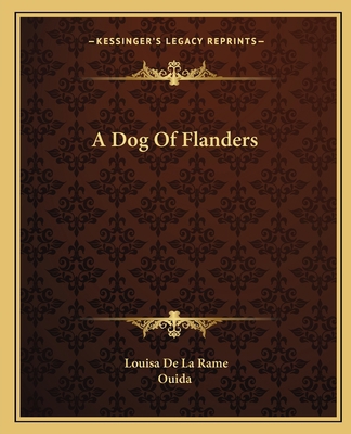 A Dog Of Flanders 1162648317 Book Cover