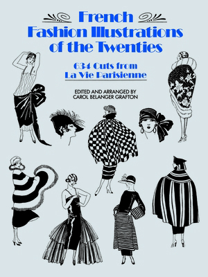 French Fashion Illustrations of the Twenties: 6... 0486254585 Book Cover
