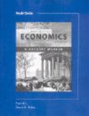 Study Guide to Accompany Principles of Economics 032428859X Book Cover