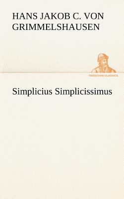 Simplicius Simplicissimus [German] 3842421850 Book Cover