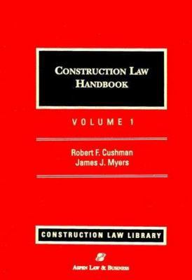 Construction Law Handbook 0735503923 Book Cover