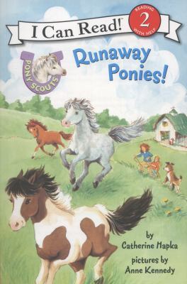 Pony Scouts: Runaway Ponies! 0062086677 Book Cover