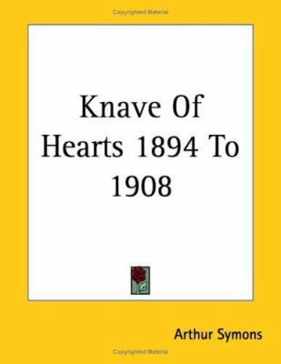 Knave Of Hearts 1894 To 1908 1417966998 Book Cover