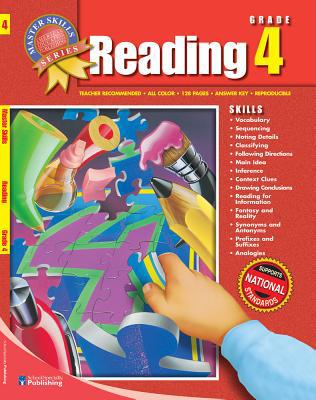 Reading, Grade 4 (Master Skills) 1561890049 Book Cover