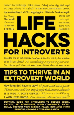 Life Hacks for Introverts - Tips to Thrive in a... B0F7YT2M98 Book Cover