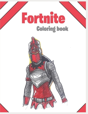 Paperback Fortnite Coloring Book: 50+ Premium Coloring Pages For Kids And Adults Book