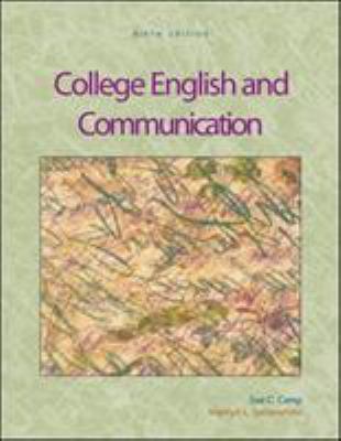 College English and Communication 007310650X Book Cover