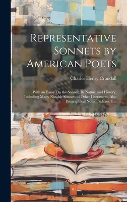 Representative Sonnets by American Poets: With ... 1020380217 Book Cover