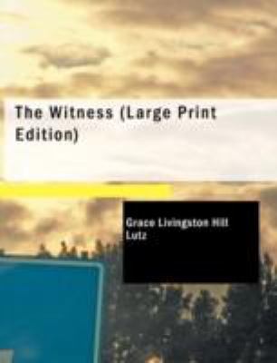 The Witness [Large Print] 143752575X Book Cover