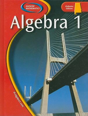 Algebra 1, Alabama Edition 0078659752 Book Cover