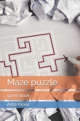 Maze puzzle: game book B0BKC5TT97 Book Cover