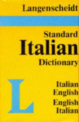 Langenscheidt Standard Italian Dictionary Itali... 3468970595 Book Cover