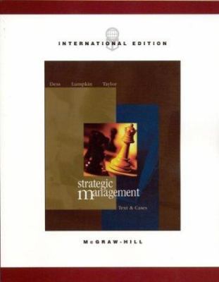 Strategic Management: Text and Cases 0071214526 Book Cover